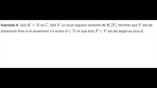 CUPGE TD4 : Applications lin&eacute;aires : Exercice 4 : &eacute;quivalence, implication directe, r&eacute;ciproque