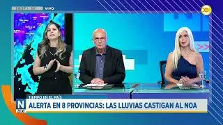 Alerta por fuertes lluvias en provincias del NOA | N20:30 | 28-01-2026