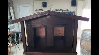 dog house from pallets/ &sigma;&kappa;&upsilon;&lambda;ό&sigma;&pi;&iota;&tau;&omicron; &alpha;&pi;&omicron; &pi;&alpha;&lambda;έ&tau;&epsilon;&sigmaf;