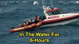 Cray Fishing Boat Capsizes &mdash; Crew Cling to Life for Hours.