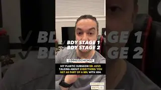 YOU GET A LOT 🤌🏼 WITH YOUR BBL FROM CHICAGO PLASTIC SURGEON DR. AZIZI #bbljourney #plasticsurgeon
