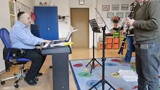 Probe in Familien Zentrum Zion 2 Klarinette. mit Alexander Vinokurov 2026