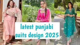 Latest punjabi suits design 2025|| new punjabi suits collection||Kaur b||