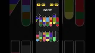 Water sort puzzle level 1435