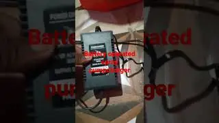Battery operated spray pump charger 110V-240VPower charger output DC 12V