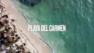 Playa del Carmen || Playacar Beach || Mexico Drone Footage
