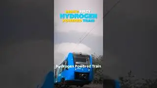 India Launches 1st Hydrogen Powered Train😱💯 #shorts #factshorts #ytshorts