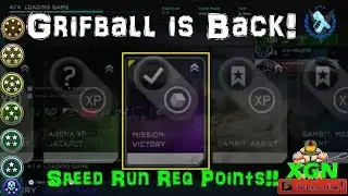 Halo 5 Grifball playlist is BACK! Fastest way to Speed Run req points, 2000 RP in 4 min!