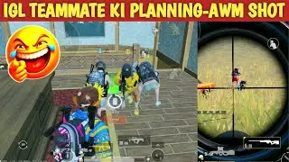 TEAMMATE TRIES TO BECOME IGL-AWM PRO BGMI COMEDY video online gameplay MOMENTS CARTOON FREAK #bgmi
