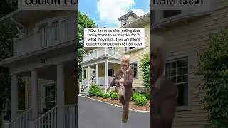 Boomers when they sell the family house to an investor instead of their kids #boomer #housingmarket