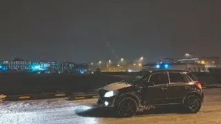 Winter Storm In Reykjav&iacute;k Iceland - Driving December 2019