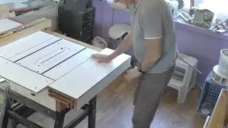 Sliding Table voor op de zaagtafel Final