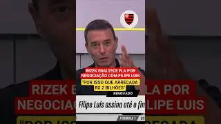 🔥ANDR&Eacute; RIZEK ENALTECE FLA POR NEGOCIA&Ccedil;&Atilde;O COM FILIPE LUIS: 