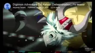 Talking Nerdy Impressions: Digimon Adventure Tri Trailer 2