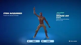 How To Get Shake Ah Emote For FREE! (Fortnite)