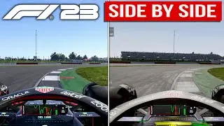 F1 23 vs F1 22 - Raw Gameplay (With Sound Comparison)