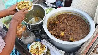 King of jhal muri maker !! in river side | very spicy jhal muri | fresh street food