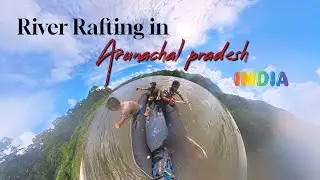 Arunachal Pradesh : First time In River Rafting For Crossing River to go jungle ❤️ Full advantures 