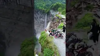 Tourist Spot COLLAPSES Off Cliff 😳😨#shorts