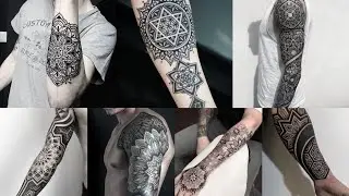 Mandala Tattoo - Forearm Mandala Tattoo for men - Mandala Tattoo for men