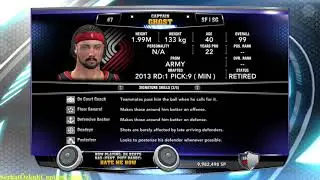 CAPTAINGHOST7 - STATUS RETIRED - 99 OVERAL, 40 AGE, 22 YEAR - NBA 2K14 MyCAREER - THE END