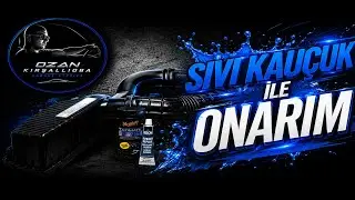 Sıvı Kauçuk ile Onarım / Bison Liquid Rubber / Hava Filtre Borusu Onarımı