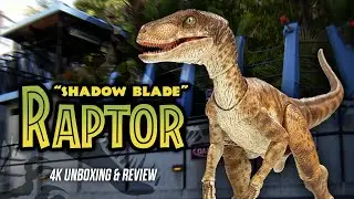 JURASSIC ICON: Unboxing &ldquo;Shadow Blade&rdquo; Raptor Figure by Nanmu Studio / collectjurassic.com