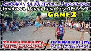 Game2:Bakbakan sa Tabucanal Pardo C.C.Team Cebu City Vs.Team Mandaue City 09-22-23.