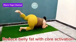 Lower Body Fat Burn Yoga | Thighs, Legs, Hips & Belly Fat.