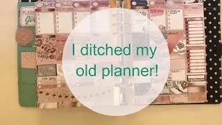 I ditched my old planner!