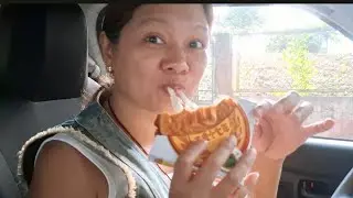 Cheese Coin Waffle | inatin ang Mozzarella cheese haba
