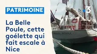 La Belle Poule, cette go&eacute;lette qui fait escale &agrave; Nice cette semaine