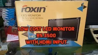 Low Cost Foxin 16 inch Monitor
