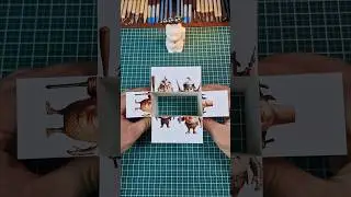 💢 PaperArt 🤍 #shorts #viral #art #puzzle #usa #brainrot #tralalreo #lego #sticker #toys #cappuccino