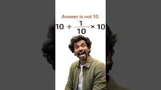 10+1/10x10 The answer is not 10. Many got it wrong Ukraine math test #math #shorts #bodmas