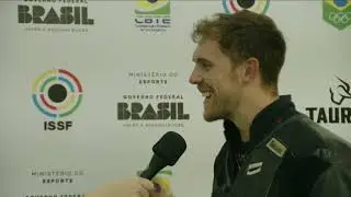 Interview DALLINGER (GER) - Silver Medal - Air Rifle Men - Rio de Janeiro (BRA) - ISSF WC