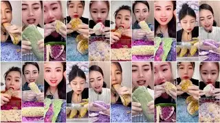 || 1/2| ICE WRAPPED IN A DOUGH|ROLLS|TACO'S EATING ONLY BITES COMPILATION||