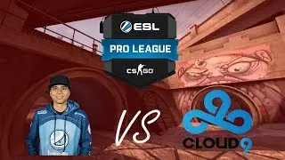 POV - HEN1 (Luminosity)(25-11) vs Cloud9 / overpass / ESL Pro League Season 8