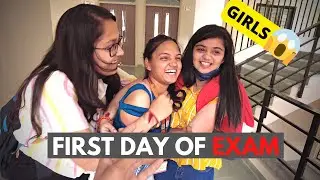 FIRST DAY OF EXAM 😱😱 parul university | VLOG 209