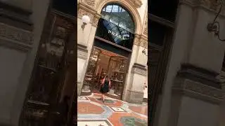Galleria Vittorio Emanuelle || - Milan Italy #shopping #prada #travel #milanitaly