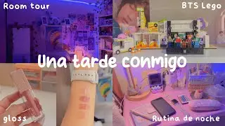 🌷Una tarde conmigo | room tour, skincare routine, BTS Lego