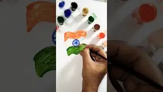 #india #flag #creative #art #viral #drawing #shorts