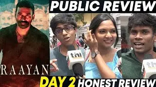 🤣Raayan Public Review🔴Dhanush movie Review🔴@Tamilkaaran2.0