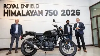 Представлен новый Royal Enfield Himalayan 750 2026 года! Идеальное обновление для приключений! 🔥🏍...