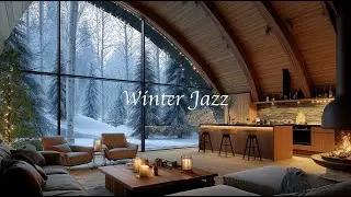Winter Lounge Jazz – 雪景色と暖炉に包まれる、贅沢な癒しのスムースジャズ