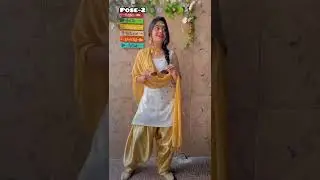 #shorts standing pose in Punjabi suit photoshoot poses new photo photoshoot post#sidd_editz#trending
