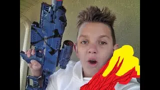 Hydro dipping 5 custom nerf guns (gone wrong)