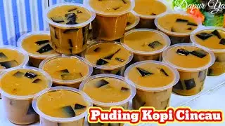 PALING ENAK BIKIN NAGIH PUDING CAPPUCINO CINCAU KHUSUS JUALAN