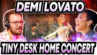 Twitch Vocal Coach Reacts to Demi Lovato's Tiny Desk Home Concert