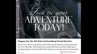 Snorkel Tour & Stingray City -by Viator & CaymanVacation.com